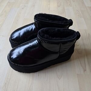 UGG Black Winter & Rain Boots